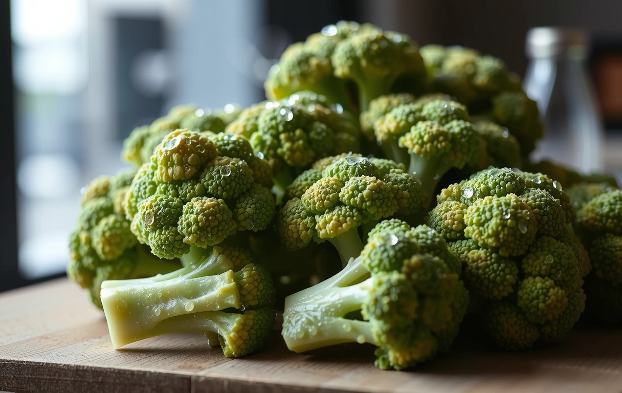 Frisches Gemüse in der Vorbereitung